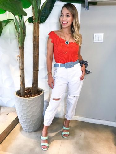 CALÇA SLOUCHY CINT INT